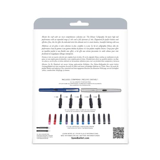 Speedball® Deluxe Calligraphy Foutain Pen Set